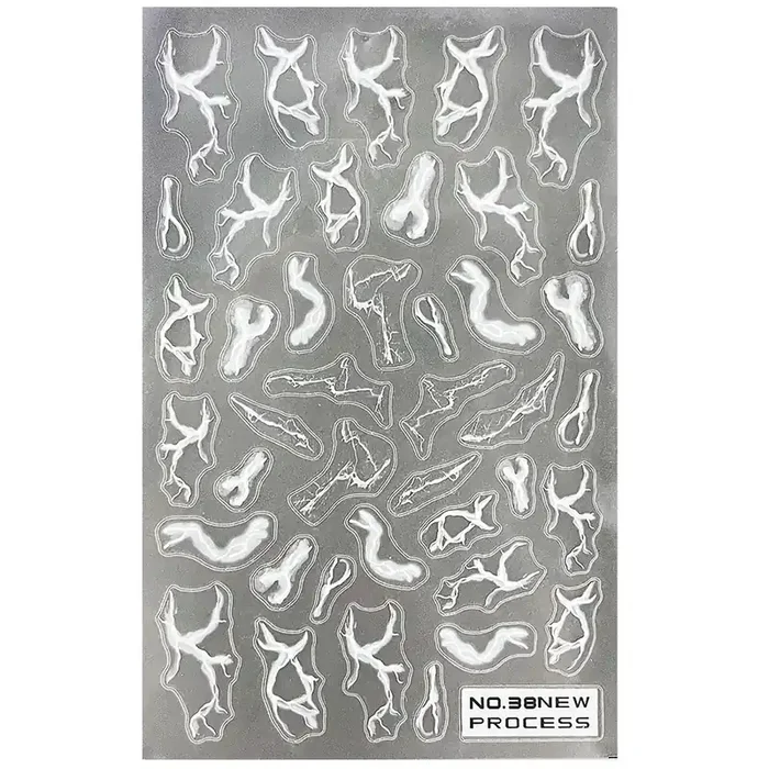 Nail Sticker No-38 Marmor
