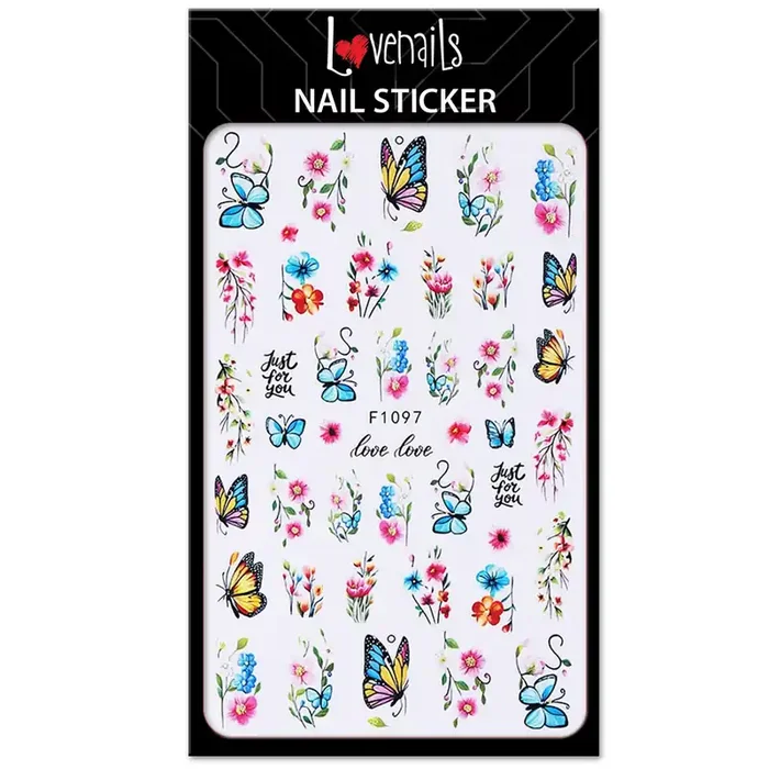 Nail Sticker Schmetterling 9