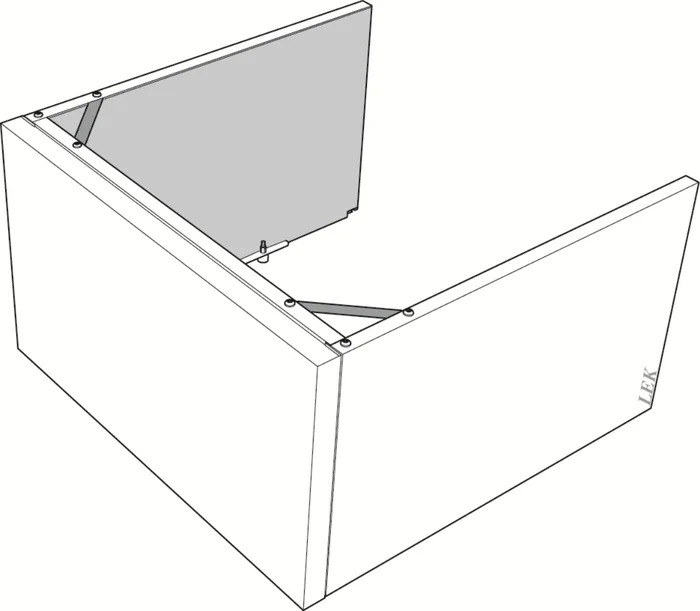 Nibe Oberschrank 455 mm