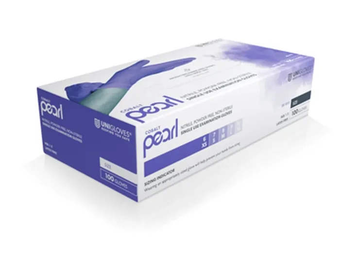 Nitrilhandschuhe – Cobalt Pearl