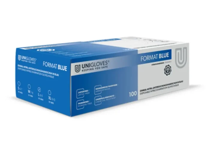 Nitrilhandschuhe – Format Blue