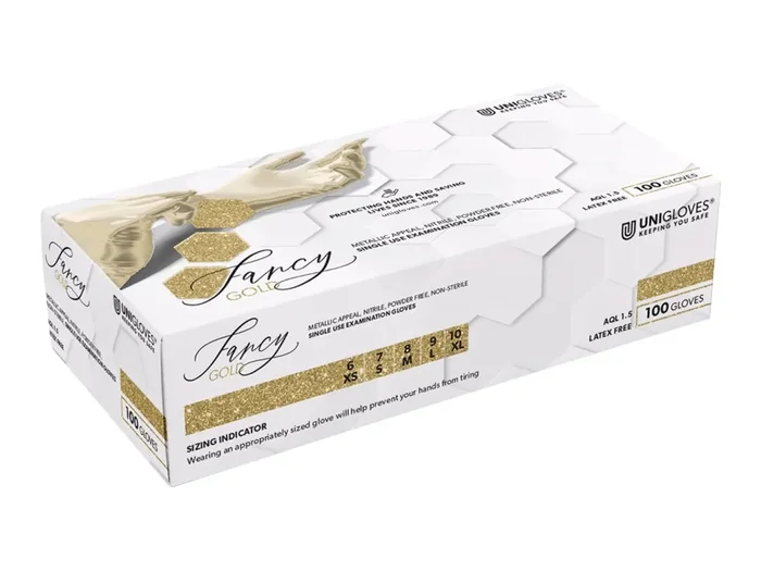 Nitrilhandschuhe Unigloves FANCY Gold