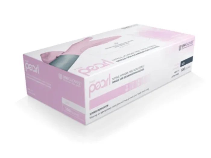 Nitrilhandschuhe Unigloves Pink Pearl