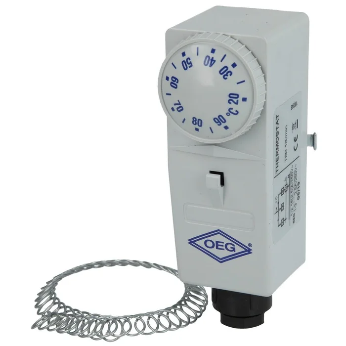 OEG Anlegethermostat BRC-A außenliegende Verstellung