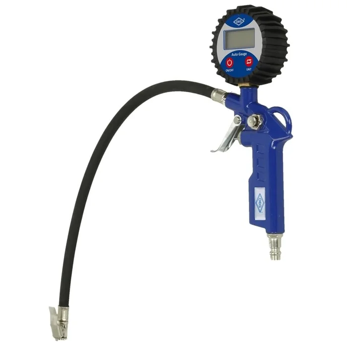 Oeg Digitales Druckmess- und Füllgerät mit Schlauch und Momentstecker