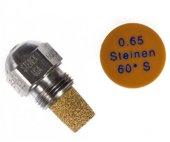Ölbrennerdüse 0,65, 60°, Steinen Typ S Vollkegel