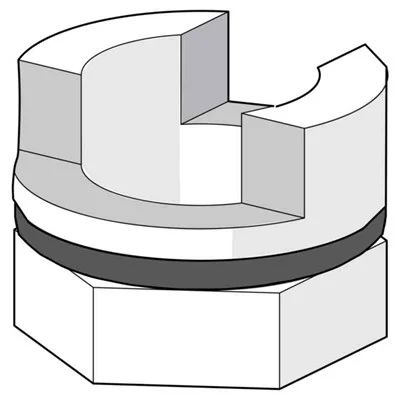 Oras 159667/10 Auslaufstopfen 0-60Gr Safira/Vienda/Cubista hoher Auslauf