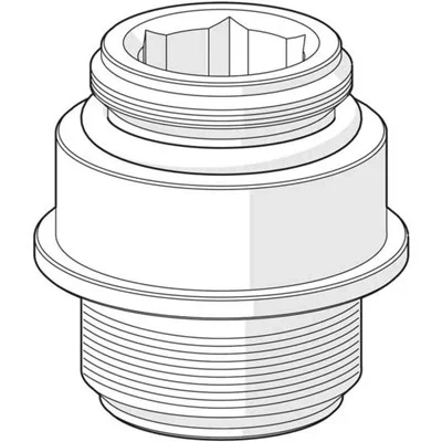 Oras Übergangsnippel F.Montage des Brauseschlauchs M20X1,5/G15. 178787