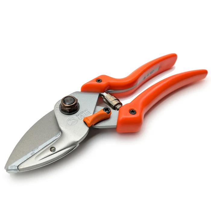 Original Löwe 6 – Gartenschere – Professional Fast Cut – Nr. 6.107 – Griff für kleinere Hände – 20 cm | Ø 25 mm