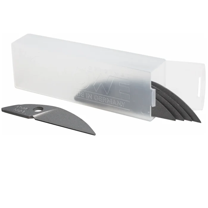 Original Löwe – Ersatzteile – 5 x Ersatzklinge / Klinge „Spitz“ – Nr. 5.021
