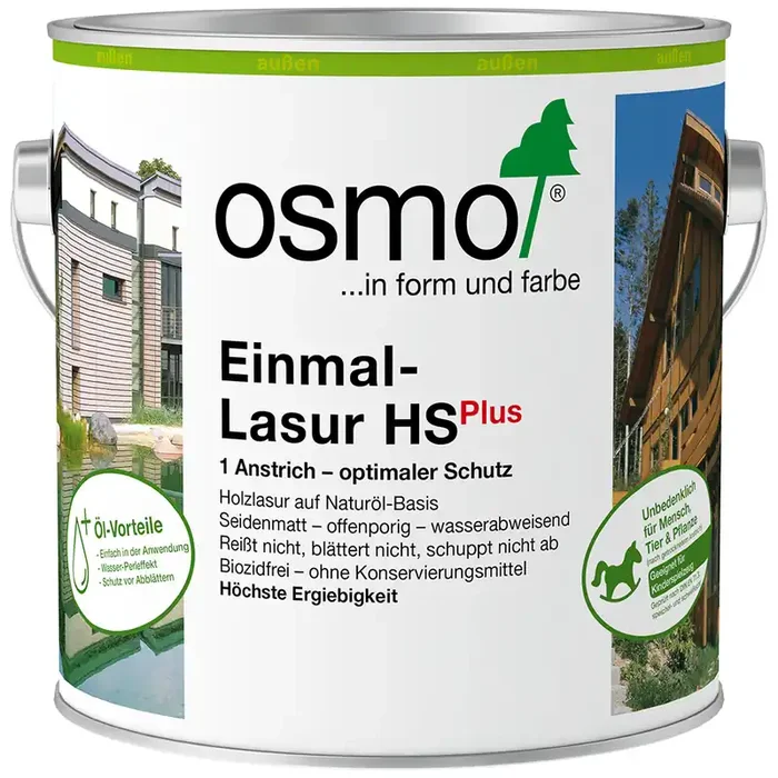Osmo Einmal-Lasur HS Plus 0,75l 9261 Nussbaum