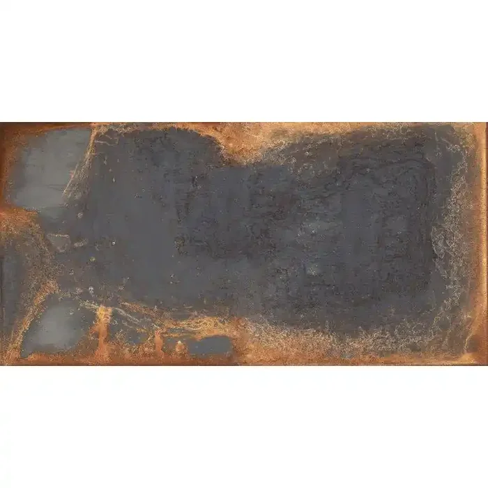 Oxid Anthrazit Feinsteinzeug glasiert, glänzend rektifiziert 60x120x0,9