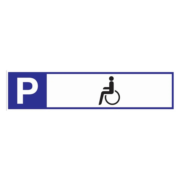 Parkplatz Behinderte Parkplatzbeschilderung