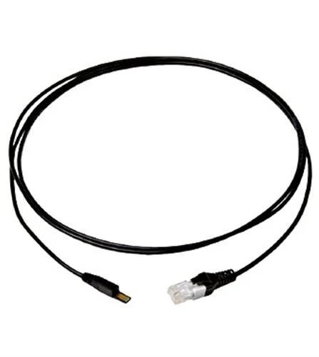 Patchkabel Tera auf RJ45, 1-paarig, ungeschirmt, grau