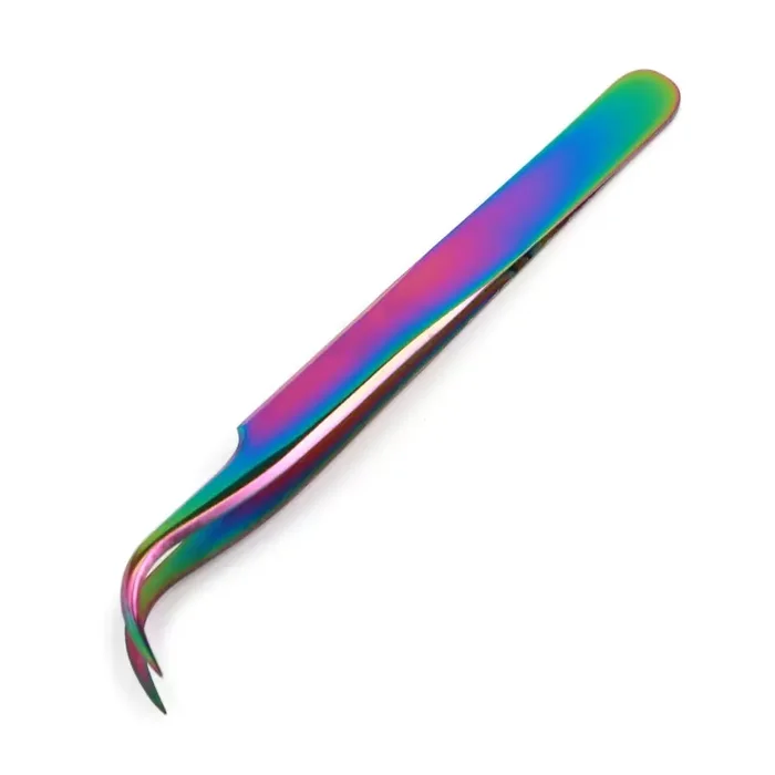 Pinzette Rainbow gebogen