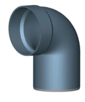 Poloplast Kurzbogen 90°, DN75