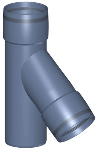 Poloplast Lüftungsabzweig DN 75/75/45°