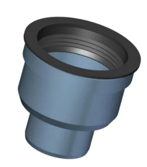 Poloplast Übergang auf Lüftungsgitter DN100/75