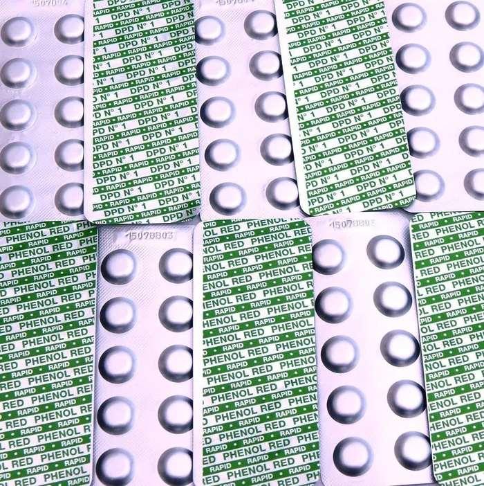 Pool Testtabletten für Chlor (DPD No.1) + pH (Phenolred) für Pooltester 11 Var.