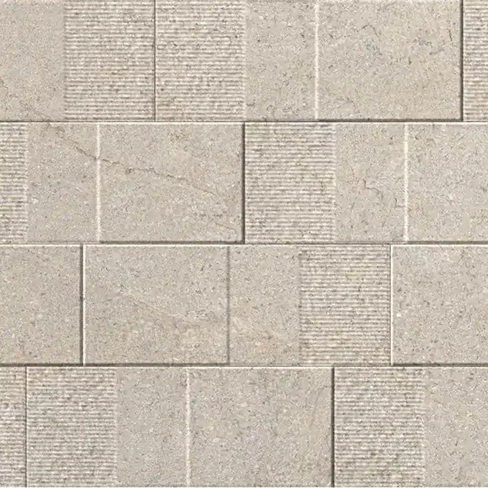 Porcelanosa Block Dorcia Acero 45×120 cm Wandfliese rektifiziert