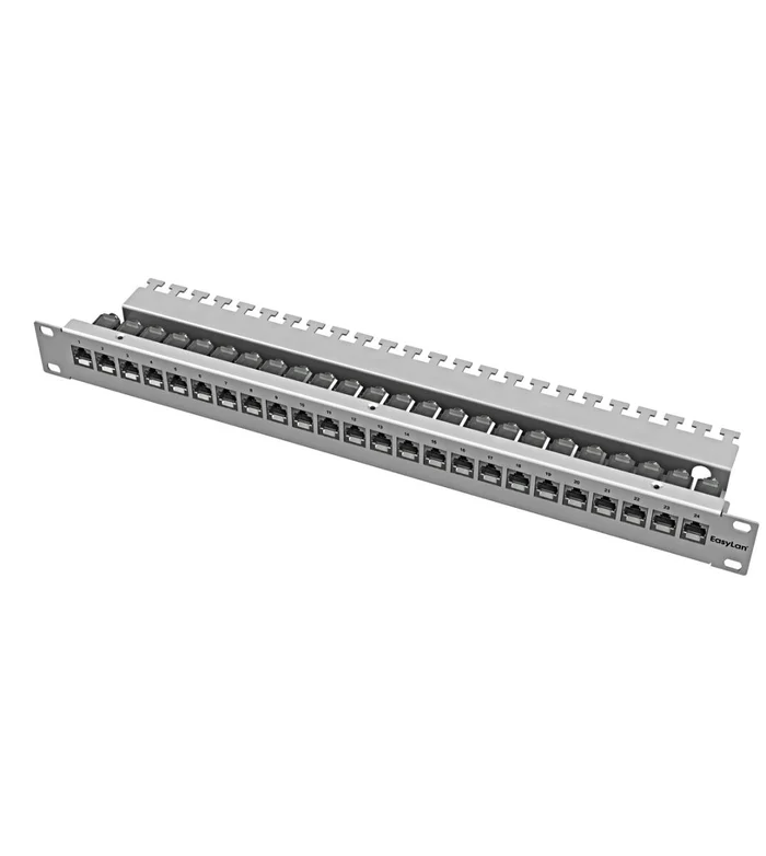 preLink/fixLink Panel 19″ 1HE 24xRJ45 RAL7035