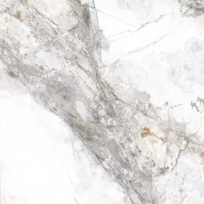 Prem. Marble Vasala Weiss Feinsteinzeug glasiert, glänzend rektifiziert 60x60x0,9