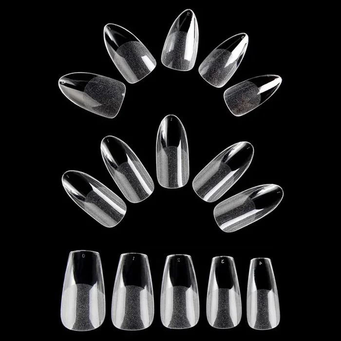 Press-On Tips Test mattiert