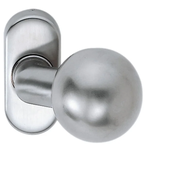 Profiltür-Knopf Material Edelstahl fest/drehbar