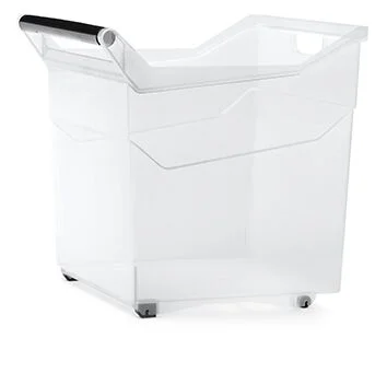 PROSPERPLAST Box Nuk hoch, 380 x 379 x 379 mm (transparent)