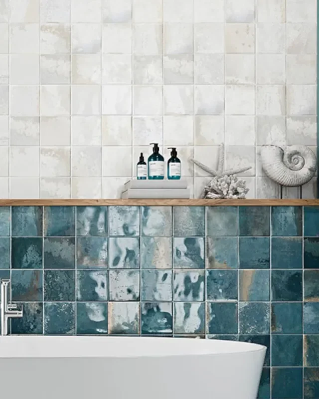 Provence Wandfliesen Hell 31,6×60 cm