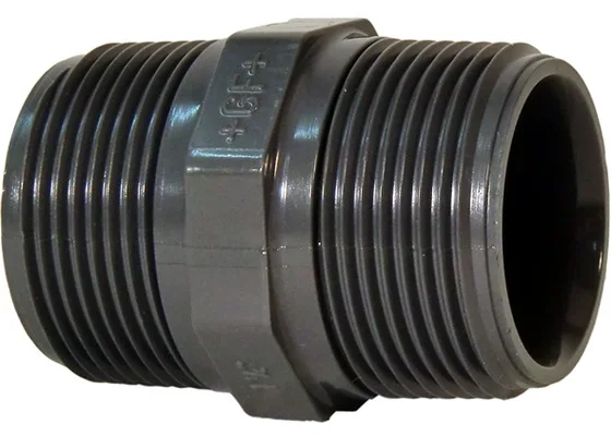 PVC-U Doppelnippel 6/4“