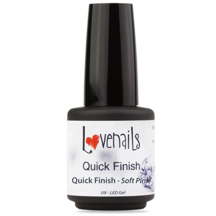 Quick Finish High Gloss – Soft Pink 15ml