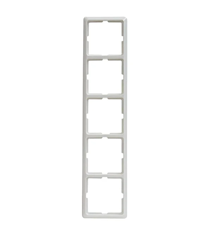 Rahmen 5-fach, reinweiß „Fashion“