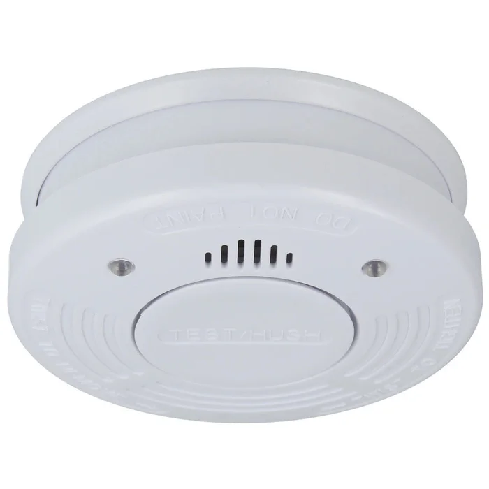 Rauchmelder photoelektrisch weiß lauter Alarm