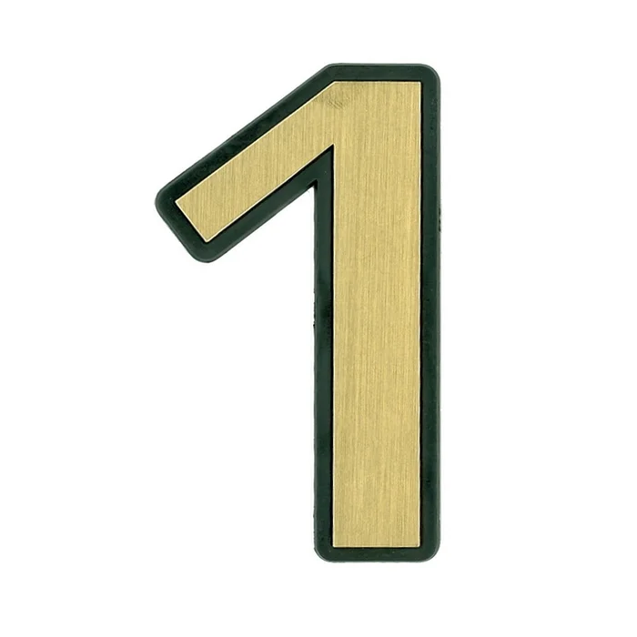 Relief Hausnummer selbstklebend