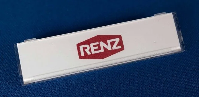 RENZ Namenschildabdeckung 97-9-82253 für Tastenmodule, 62mm breit, 15,5mm hoch