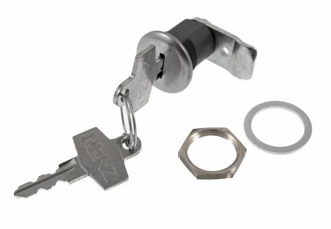RENZ Zylinderschloss ER 97-9-95276 mit 2 Schlüssel für RENZ Briefkasten, mit