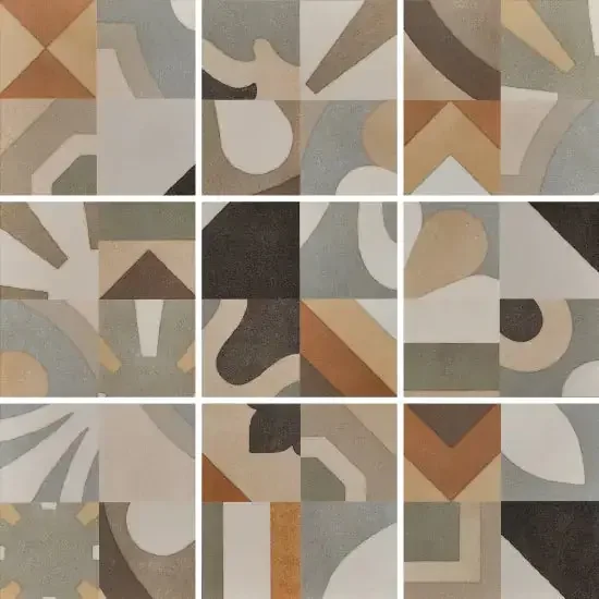 Retro Fliesen in Boho-Optik Cementine Boho matt 20×20 Boho Mini