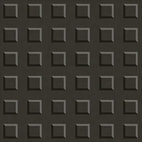 Retro Wandfliese in Unifarben Fio.Block 30,2×30,2 Grafite