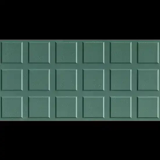Retro Wandfliese in Unifarben Fio.Block 30,2×60,4 Eden Green