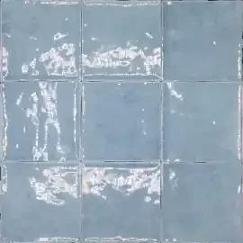 Revoir Paris Atelier Wall 10×10 cm Turquoise Glossy