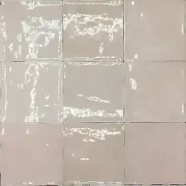 Revoir Paris Atelier Wall 10×10 cm Vieux Rose Glossy