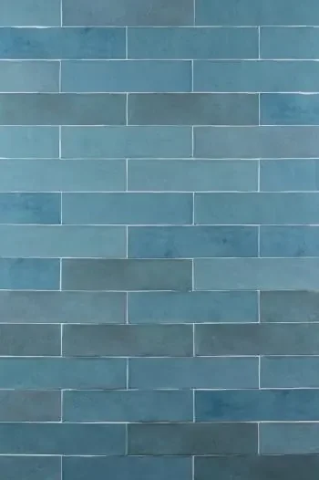 Revoir Paris Atelier Wall 6,2×25 cm Turquoise Glossy