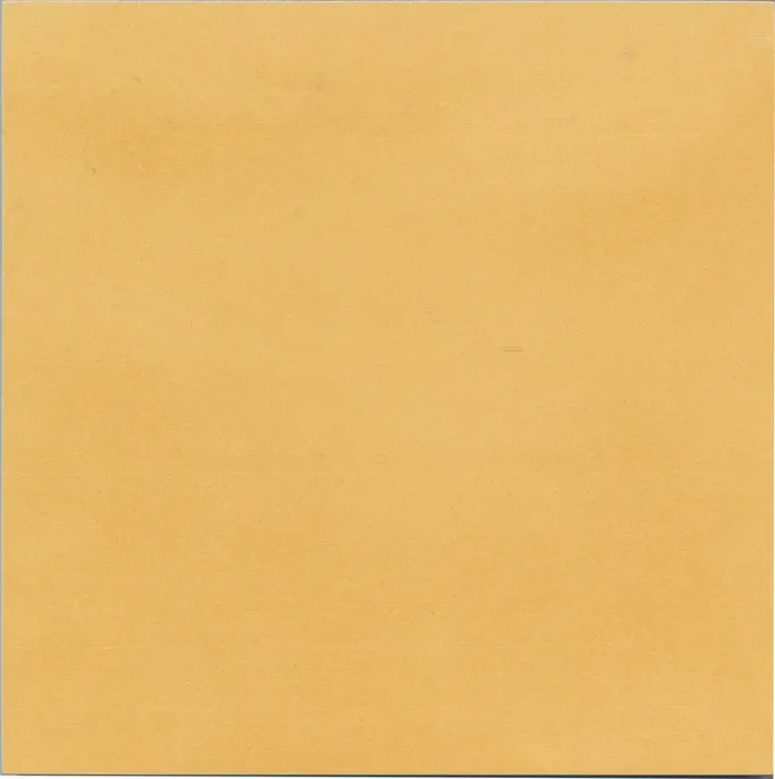 Revoir Paris Bel Histoire 15×15 cm Ocre