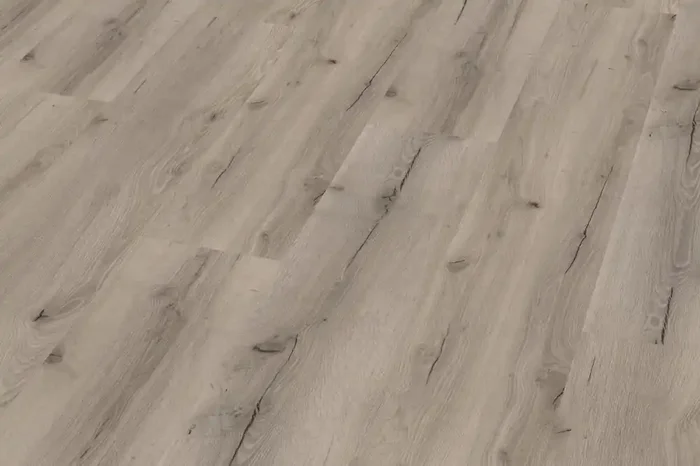 Rigid Klick-Vinyl Holzoptik helle Eiche grau-braun 152 x 22,8 x 0,5 cm „Stonewashed XL“ Vinylboden mit Trittschalldämmung