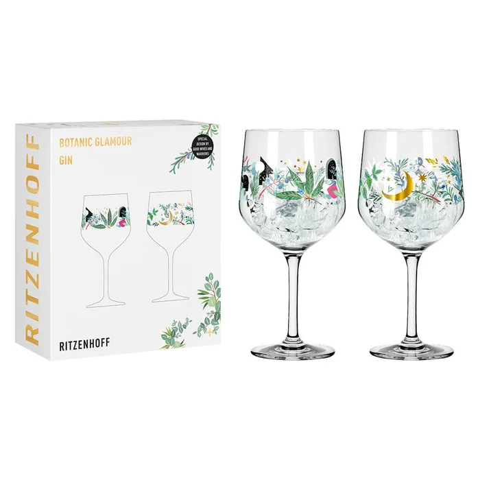 Ritzenhoff Ginglas 2er Set Botanic Glamour 7 und 8