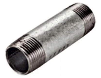 Rohrdoppelnippel Nr. 530, 3″x120mm, verzinkt