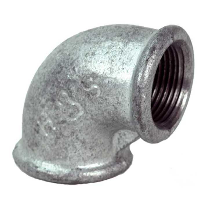 Rohrwinkel Gelia Innengewinde verzinkt 90 Grad