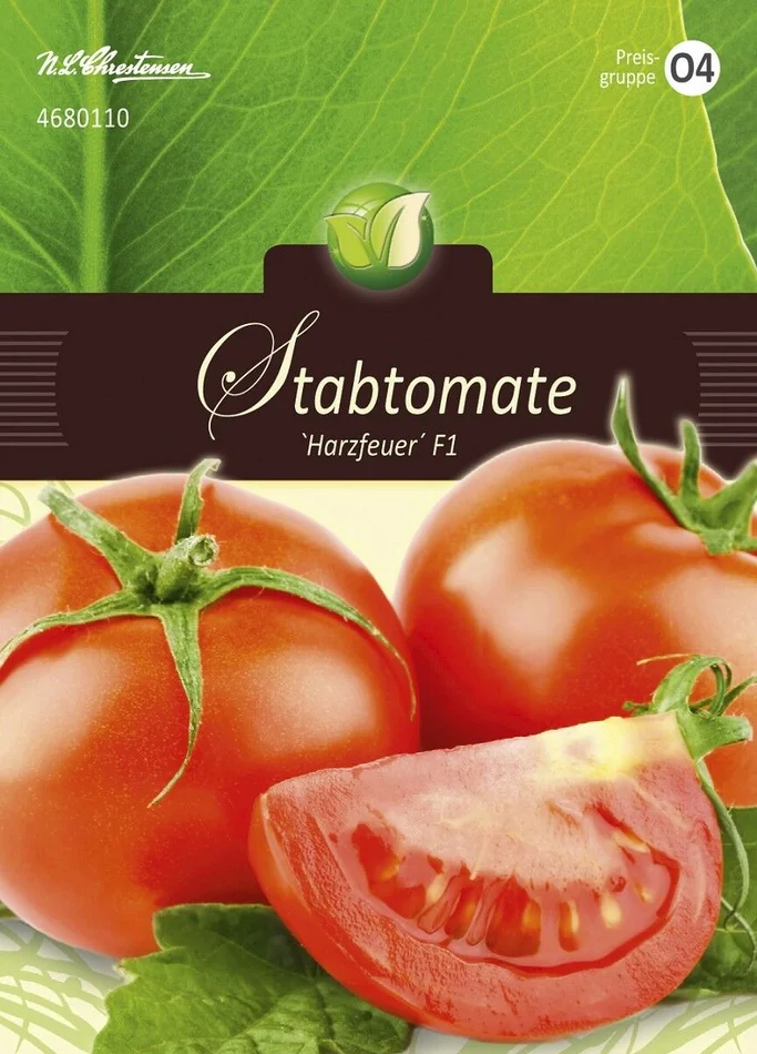 Saatgut Stabtomate, Harzfeuer F1 für 35 Pflanzen