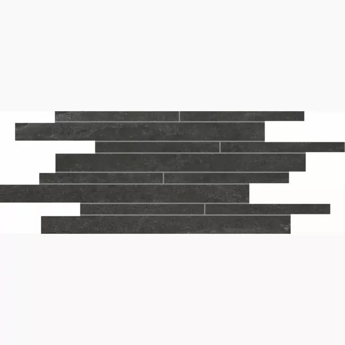 Saime Artica Antracite Lappato Listellato 7678655 30x60cm 9mm